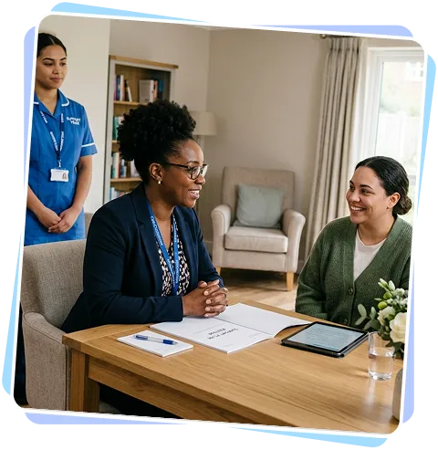 Discussing a referral